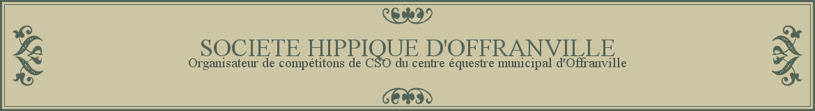 SOCIETE HIPPIQUE D'OFFRANVILLE